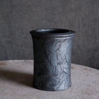 Φ11(in7.5)×h13.3㎝  bronze鉄彩pot  H564
