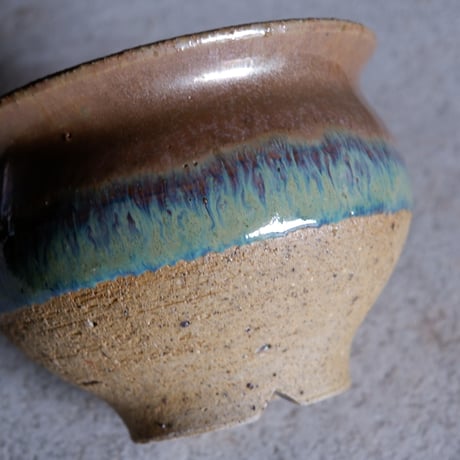 Φ11.2×h8.2㎝  luster pot  H462