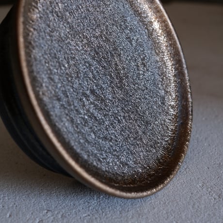 Φ10.5×h3.3㎝ pot stand (燻bronze)  G797