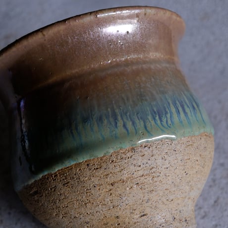 Φ10.5×h9.8㎝  luster pot  H461