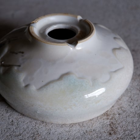 Φ9×h4.8㎝  鉄流彩pot  H556