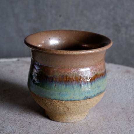 Φ10.5×h9.8㎝  luster pot  H461