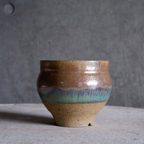 Φ9.5×h8.7㎝  luster pot  H464