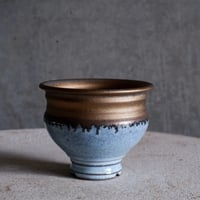 Φ12×h9.8㎝  titan bronze pot  H395