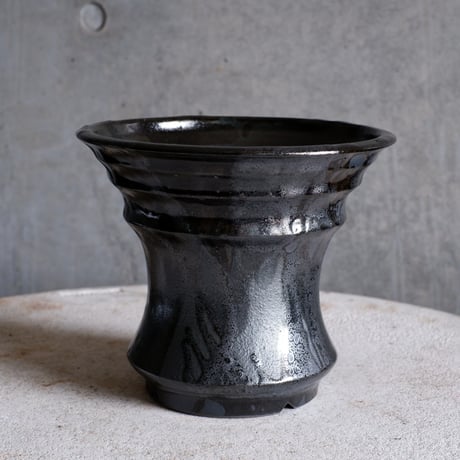 Φ18.8×h16.3㎝  油滴pot  H472
