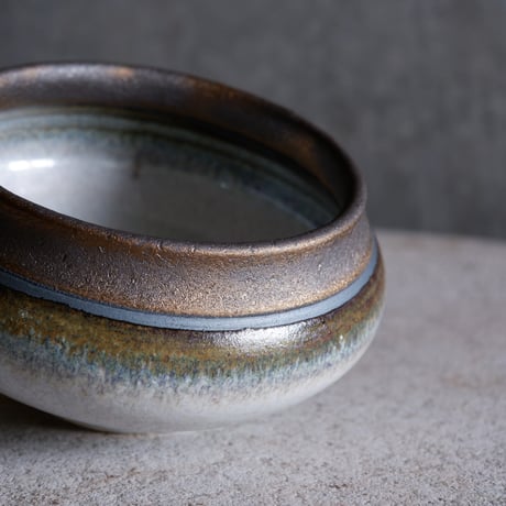 Φ9×h5.8㎝ titan bronze pot  H456