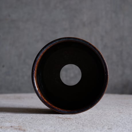 Φ8.7×h5.3㎝  燻beige pot  H320