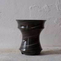 Φ10.2×h11.2㎝ 　marble pot　E1215