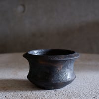 Φ8.5(in7)×h5㎝ TINY POT 鉄彩  G379