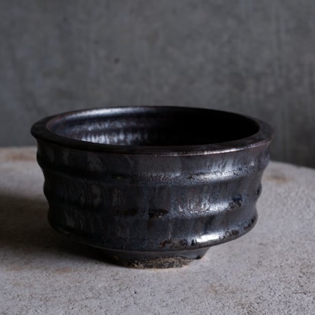 【OUTLET】Φ13.5(in11.6)×h7.5㎝  燻pot  H537