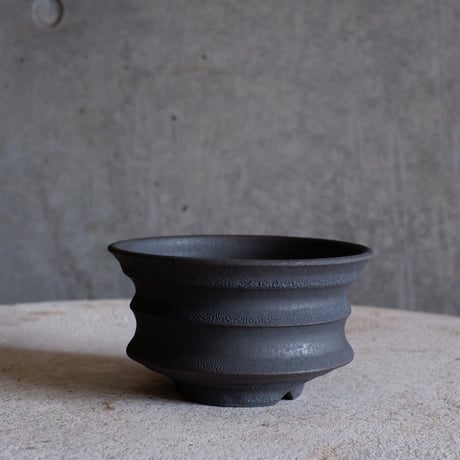 陶器鉢　atelier soel ブルー 陶 atelier Soel
