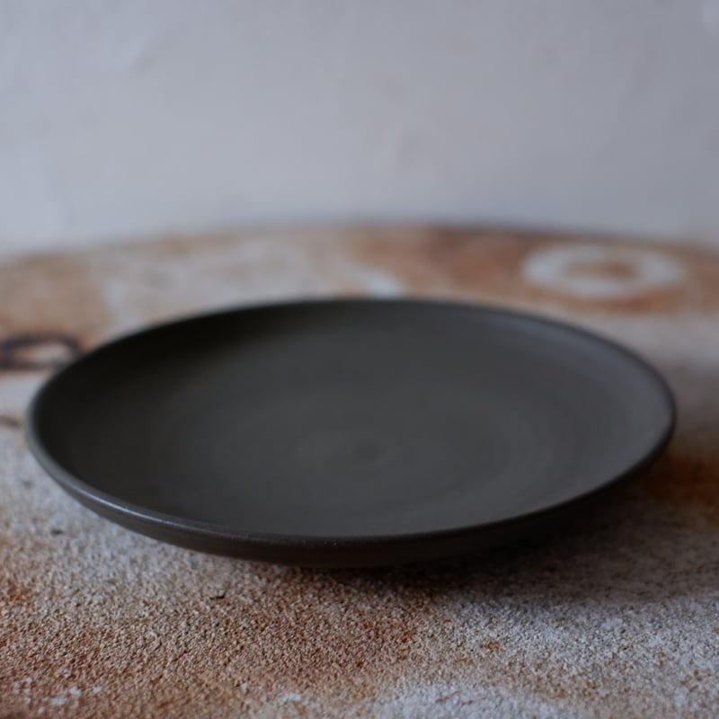 plate ヴェルディグレー Φ20㎝ F170 | 陶 atelier Soel