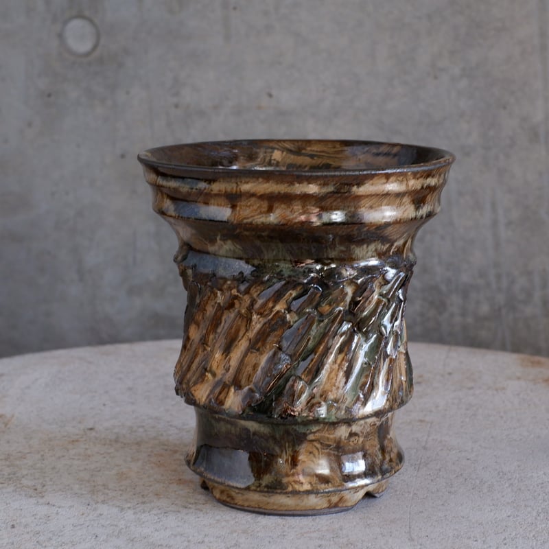 Φ13×h14.3㎝ spin pot H14 | 陶 atelier Soel