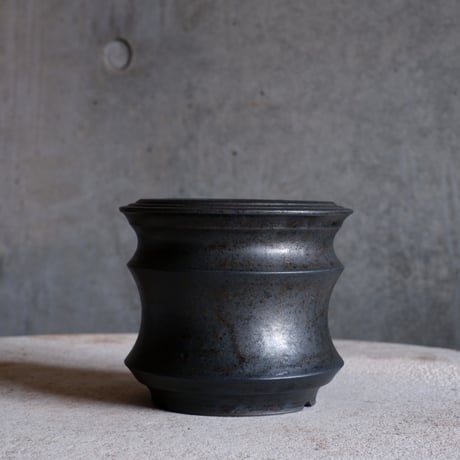 Φ11(in8.4)×h9.7㎝ black pot  H526