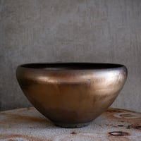 Φ28×h16㎝  bronze pot　E 1117