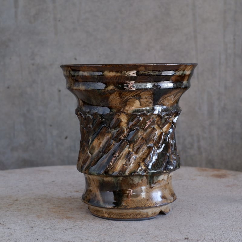 Φ13×h14.3㎝ spin pot H14 | 陶 atelier Soel