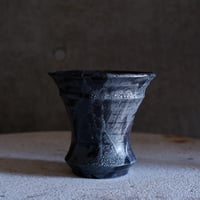 Φ12×h11.5㎝ 黒鉄彩pot   G37