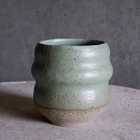 Φ9.5×h11.3㎝ ash green pot  H465