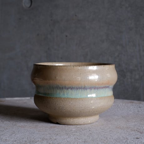 Φ11.2×h8㎝  luster pot  H457