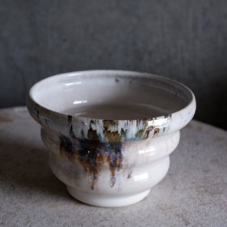 Φ17×h11㎝  鉄流彩pot  H546