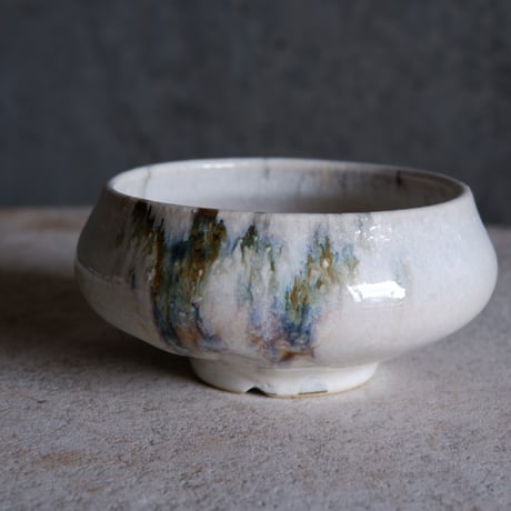 Φ9×h4.8㎝  鉄流彩pot  H556
