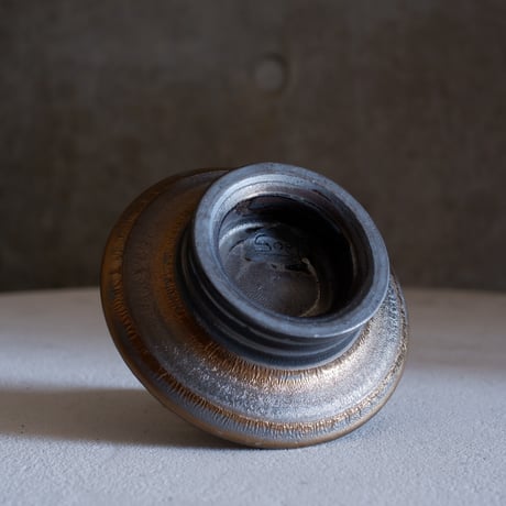 Φ10×h3.2㎝ pot stand (燻bronze)  G799