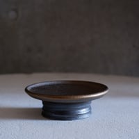 Φ10×h3.2㎝ pot stand (燻bronze)  G799