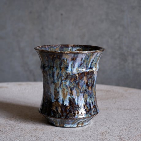 【中古美品】atelier soel 植木鉢 陶 atelier Soel