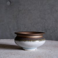 Φ10.2(in7.5)×h5.7㎝ titan bronze pot  H455