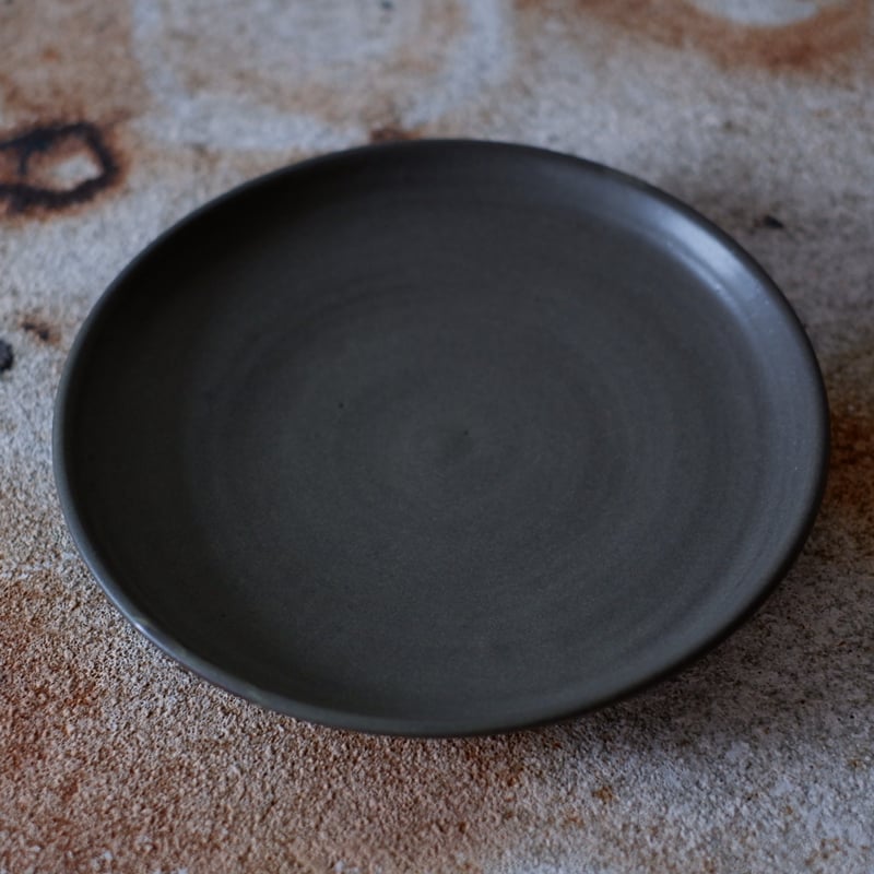 plate ヴェルディグレー Φ20㎝ F170 | 陶 atelier Soel
