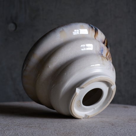 Φ18.5×h11㎝  鉄流彩pot  H545