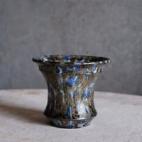 Φ9.6×h8.3㎝  鉄釉彩pot  H519