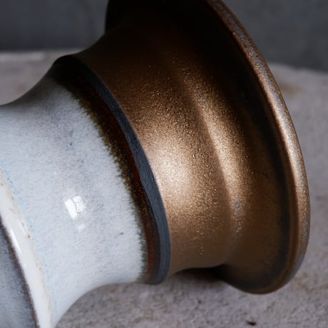 Φ12×h10.3㎝ titan bronze pot  H442