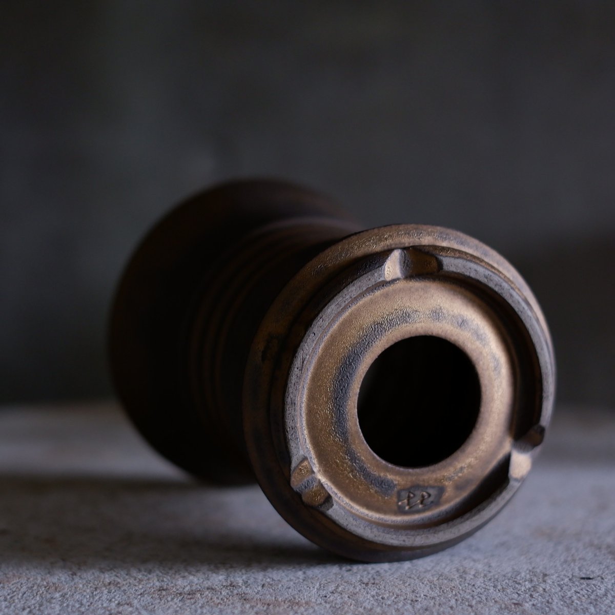 atelier Soel チタンブロンズPOT 大鉢 (B) CATEGORY PLANTPOT | 陶 atelier Soel