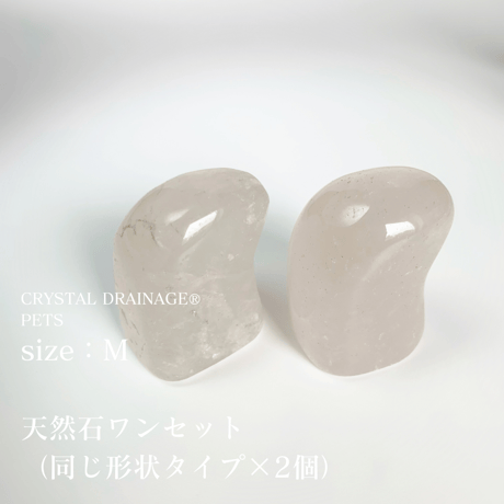 ペット専用のクリスタルドレナージュ®︎Mサイズ数量限定！天然水晶