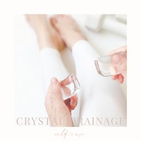 クリスタルドレナージュⓇセルフケア水晶【頭蓋骨経穴と指の極レッスン動画付き】