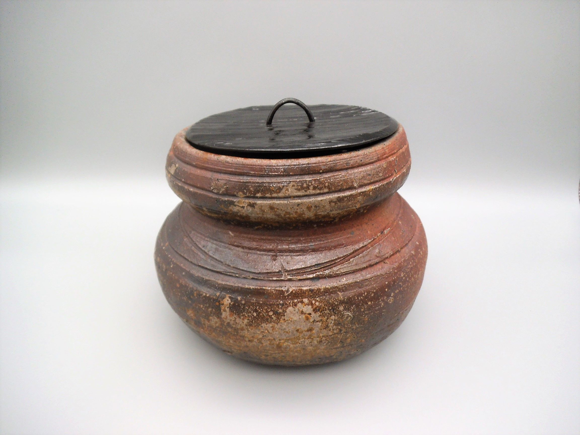 茶道具 備前焼 水指 瓢形 original