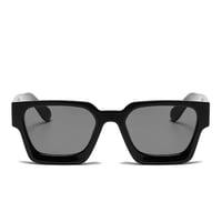 EYEAH-1004406  ヒップホップスタイル ロック サングラス ユニセックス UV400 レクタングル ファッションアイテム 紫外線対策 樹脂+メタルフレーム サングラス 通販