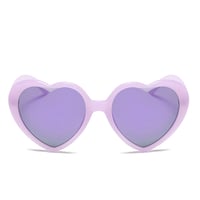 EYEAH-1004387  キュート ロマンティック サングラス ユニセックス UV400 ハート型 おしゃれ パーティ 樹脂 サングラス 通販