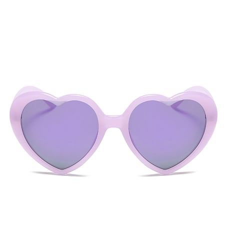 EYEAH-1004387  キュート ロマンティック サングラス ユニセックス UV400 ハート型 おしゃれ パーティ 樹脂 サングラス 通販