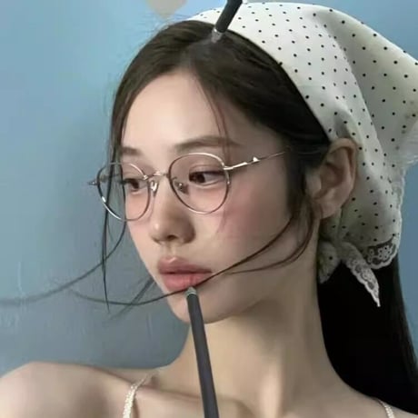 EYEAH-1006122  韓国ファッション メガネ ユニセックス ブルーライトカット ボストン パソコン用メガネ メタルフレーム メガネ 通販