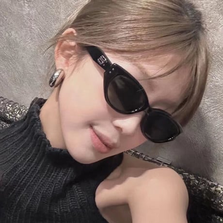EYEAH-1004403  韓国ファッション インスタ映え サングラス ユニセックス UV400 キャッツアイ 紫外線対策 ゴルフ 樹脂 サングラス 通販