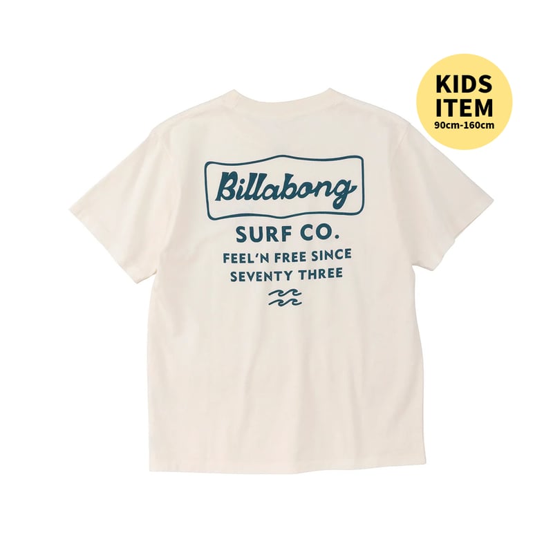 BILLABONG>キッズ SIGN Tシャツ 【2025年春夏モデル】BF015202 |