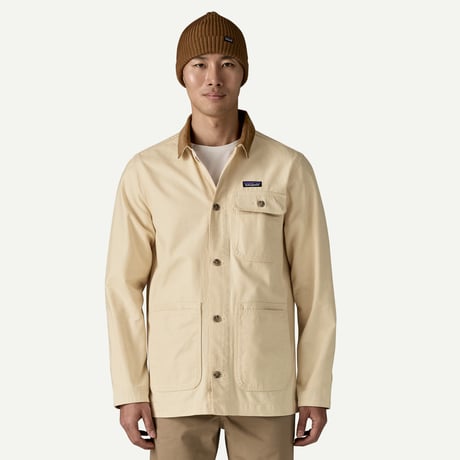 <patagonia>メンズ・ポイント・レイズ・キャンバス・ジャケット/Undyed Natural/20250
