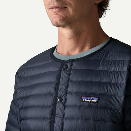 <patagonia> メンズ・ライトウェイト・ダウン・セーター・カーディガン/Weathered Stone/WSTO/31900