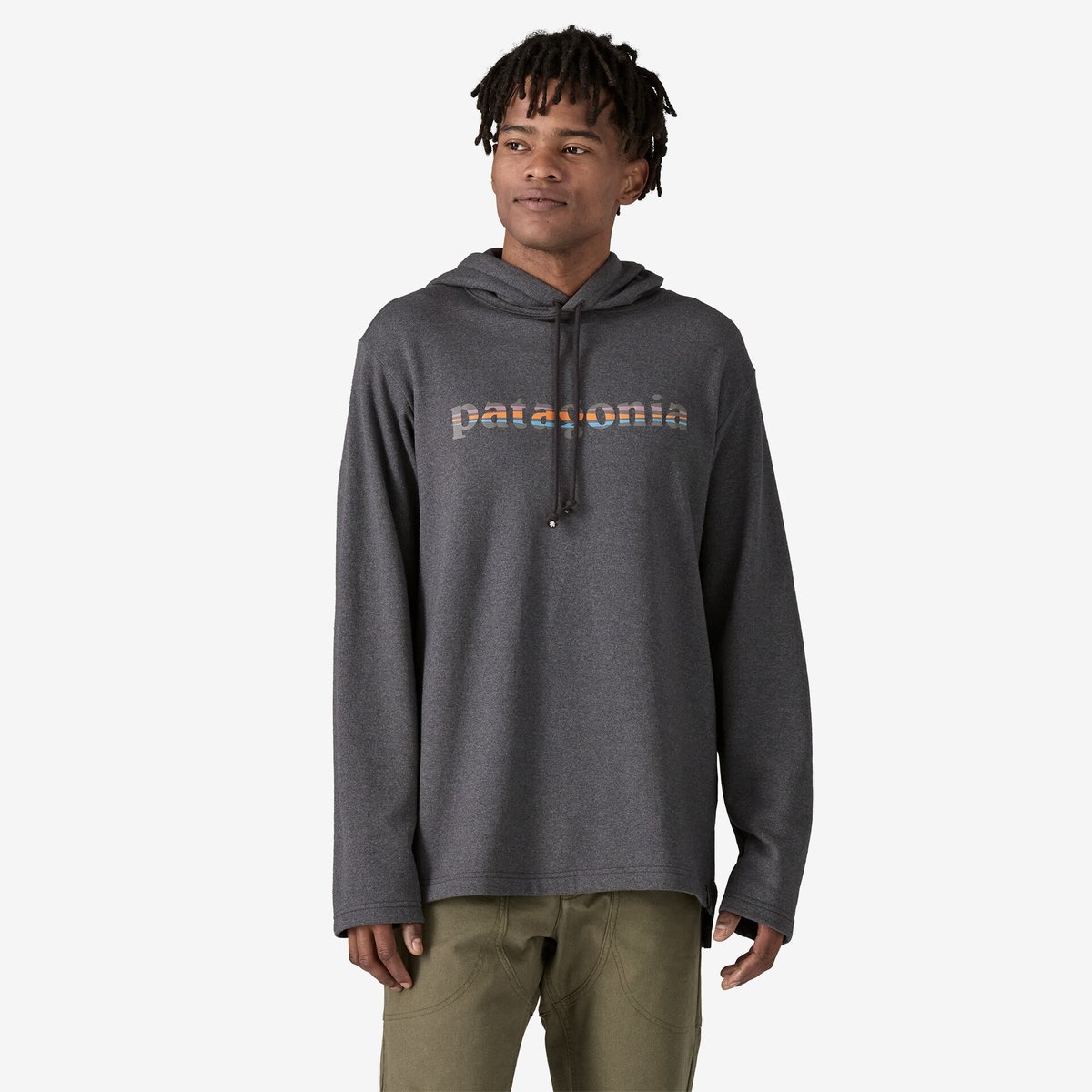 Patagonia ライトウェイト73 テキスト・ロゴ・ワイルドライズ・フーディ patagonia> メンズ・ライトウェイト・'73 テキスト・ロゴ