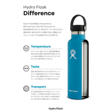 <Hydro Flask>200ml Micro Hydro - Removable Strap/日本限定コレクション/Akane/890262