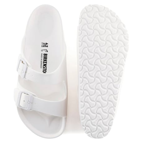 【BIRKENSTOCK】 ビルケンシュトック正規取扱店 Arizona/アリゾナ EVA/White NARROWFIT/129443
