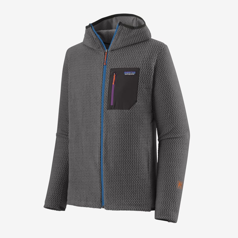 patagonia>メンズ・R1エア・フルジップ・フーディ/Forge Grey | boo...