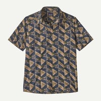 <patagonia>メンズ・ゴー・トゥ・シャツ/Jaguar Geo: Dolomite BlueJGDO/52691